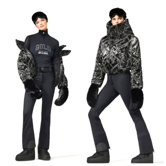 Goldbergh Starry Sky Quilted Puffer Ski Jacket NWT Size 8 $1382 - Picture 1 of 14
